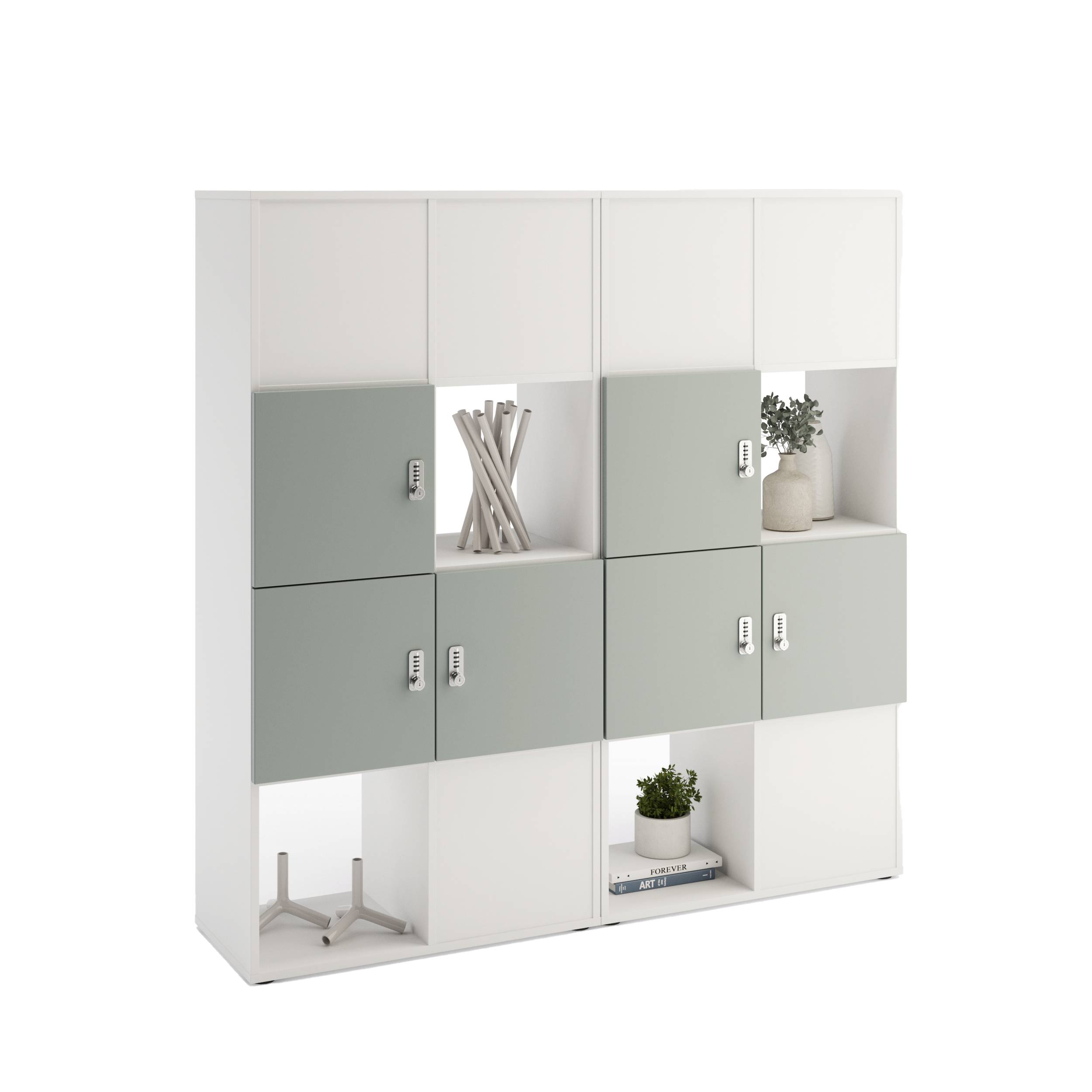 Rangement BOB 1 module portes coulissantes Configuration - Bisley