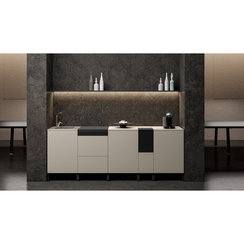 Kitchenette DOMOMAG 243 cm avec colonne BRALCO