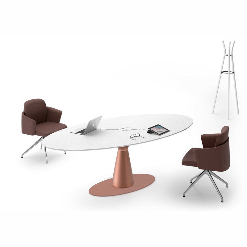 Table ovale METAR 6 places BRALCO
