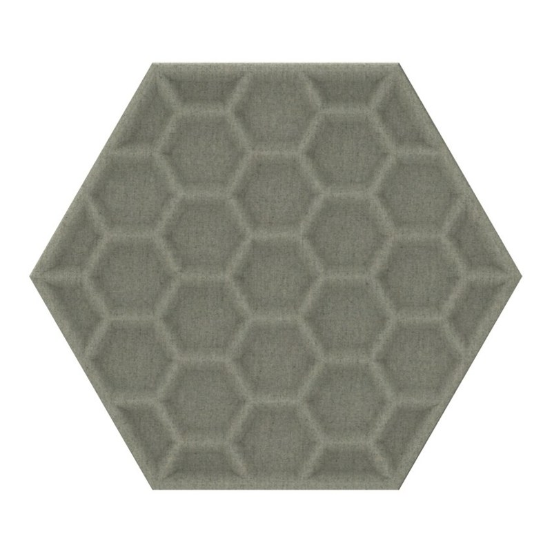 Dalle acoustique murale hexagonale BUZZITILE 3D