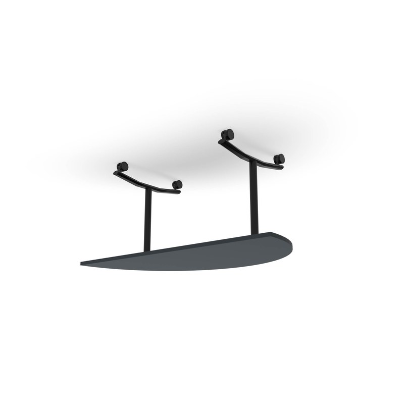 Extension demi-lune pour table abattante EOL