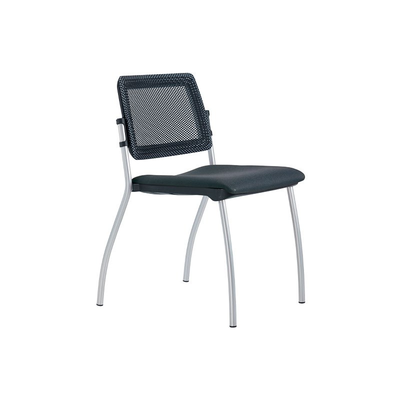 Chaise de réunion INVENTIV dossier résille EOL