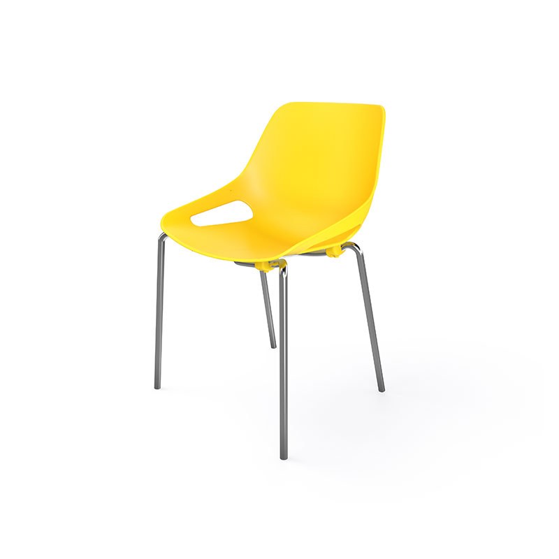 Chaise ROSALIE 4 pieds métal EOL