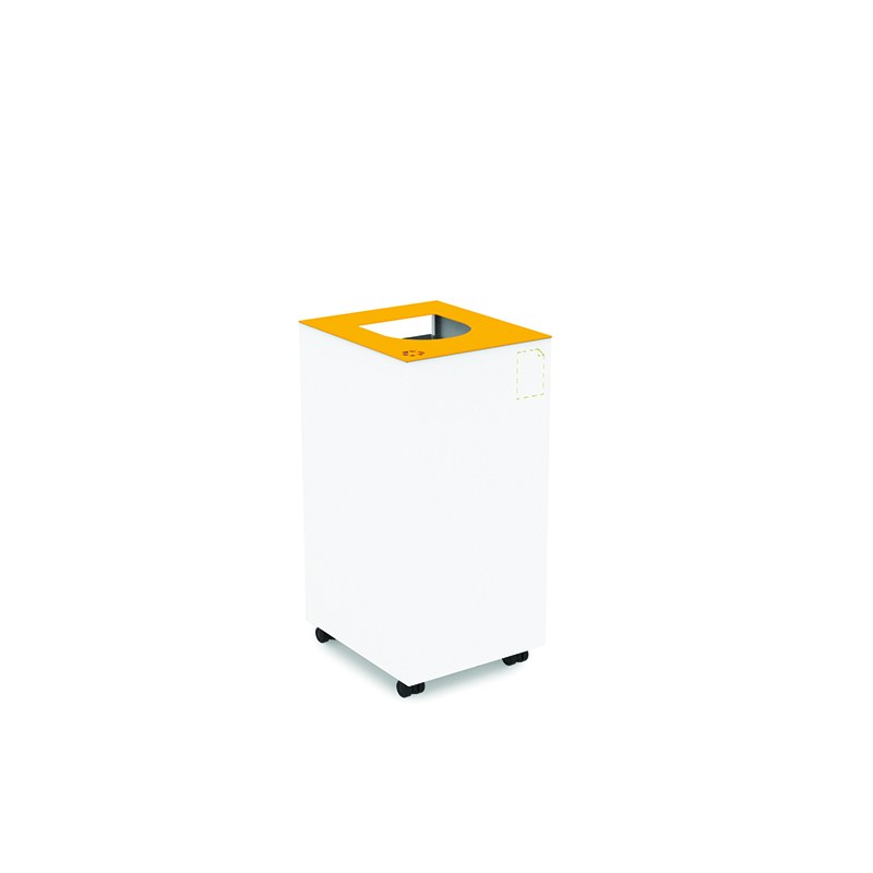 Poubelle de tri 60 L papier et carton EOL
