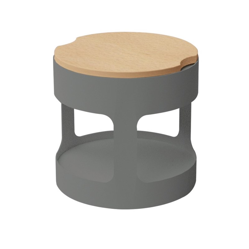 Table basse et assise O'ROND bois - GENEXCO