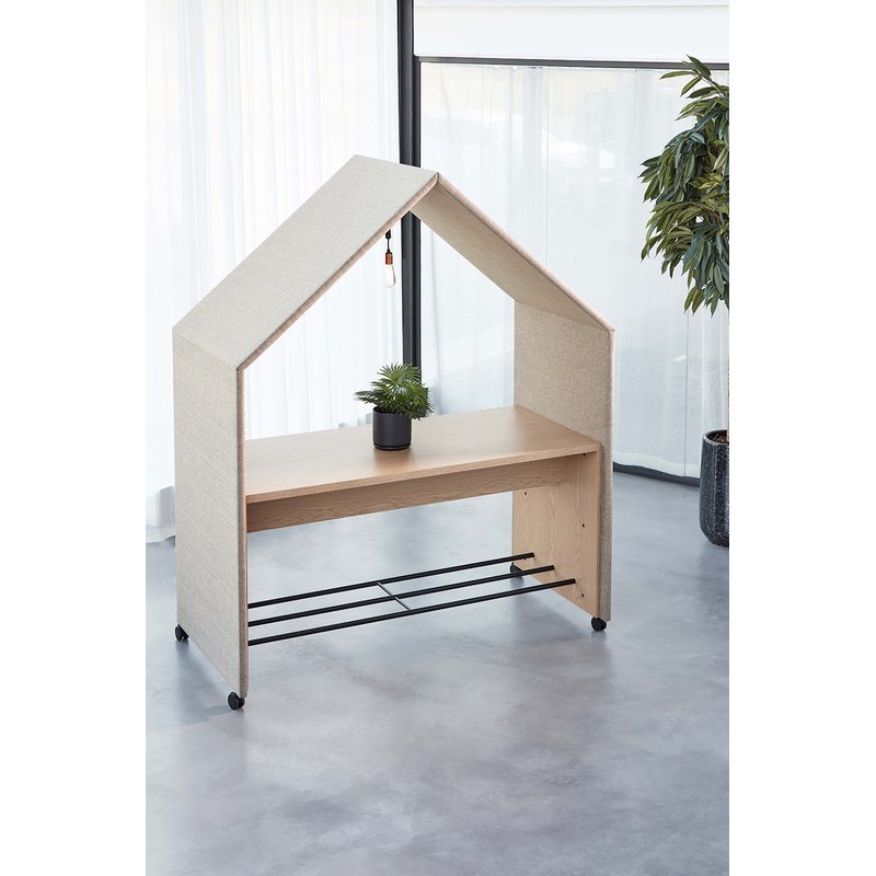 Cabine acoustique HALF A HUT GEM avec bureau