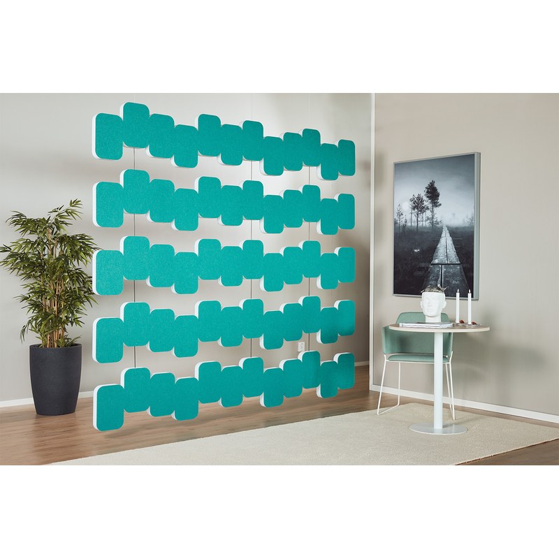 Cloison acoustique suspendue PENDULA Pixel