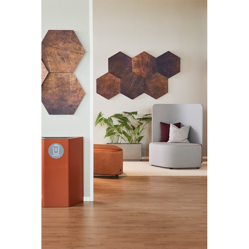 Panneau acoustique HONEY Rust print