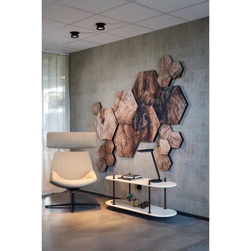 Panneau acoustique HONEY Wood print