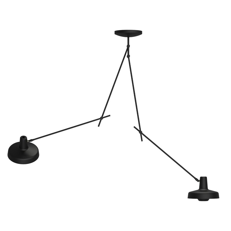 Plafonnier double ARIGATO long