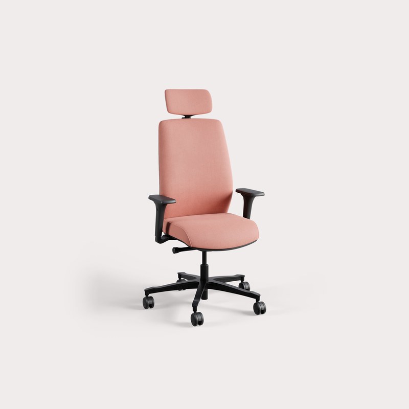 Fauteuil de bureau MUNIK tapissé - HARMONY