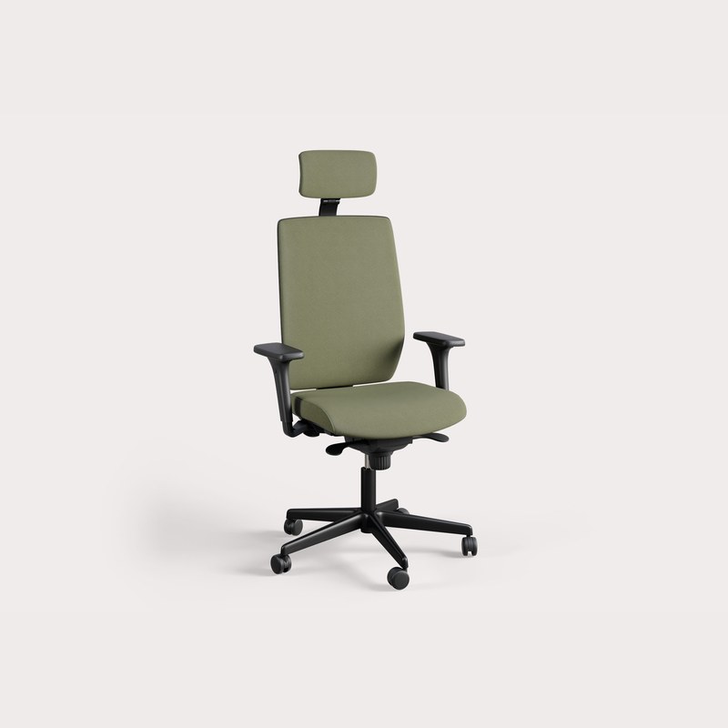 Fauteuil de bureau VOLT tapissé - HARMONY