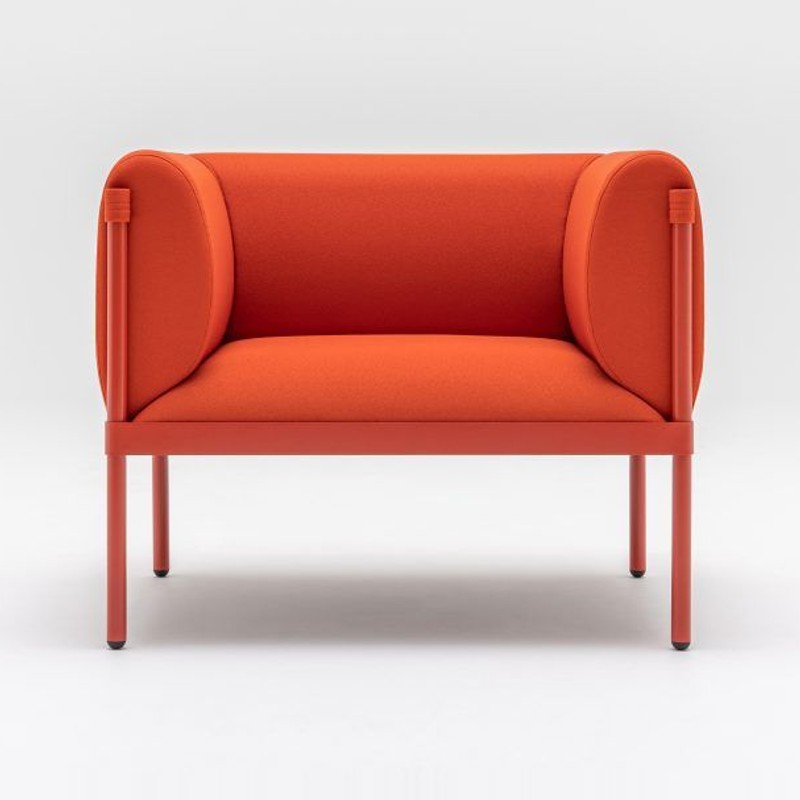 Fauteuil lounge pieds métal STILT MDD