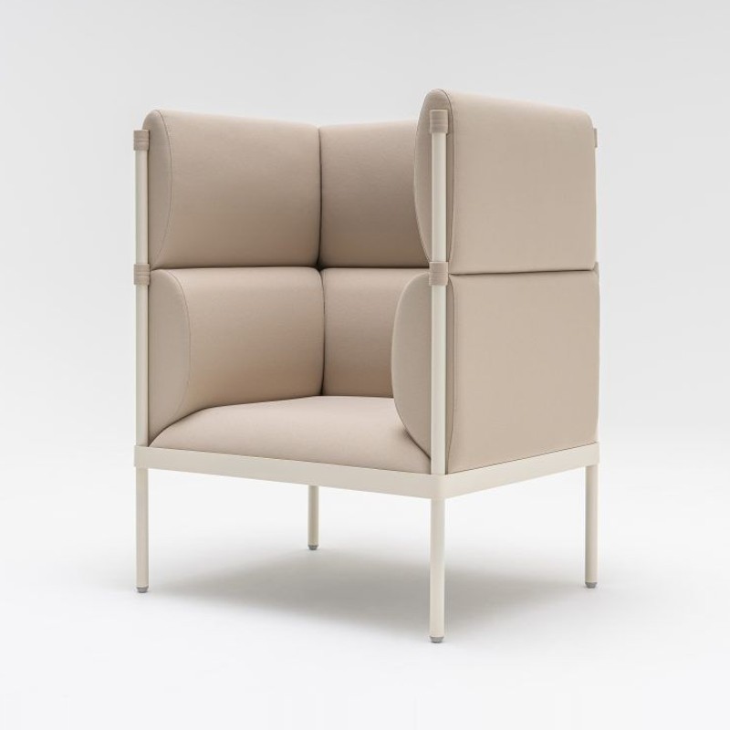 Fauteuil lounge dossier haut STILT MDD