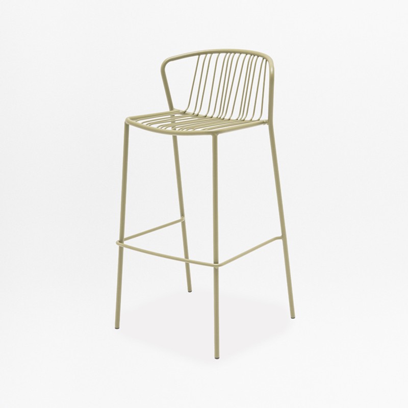 Lot de 2 tabourets haut in & out BRIS - MDD