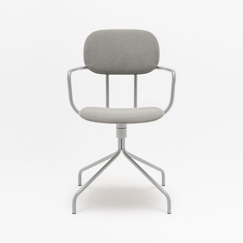 Chaise pivotante en tissu NEW SCHOOL - MDD