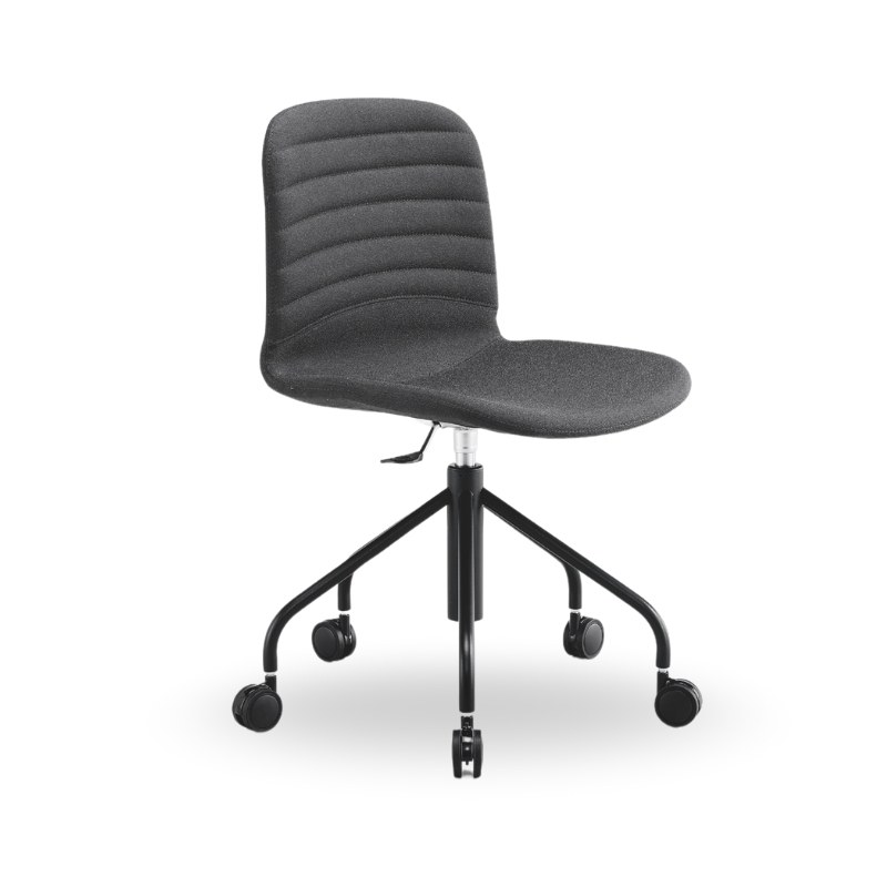 Chaise de bureau LIÙ en tissu - MIDJ