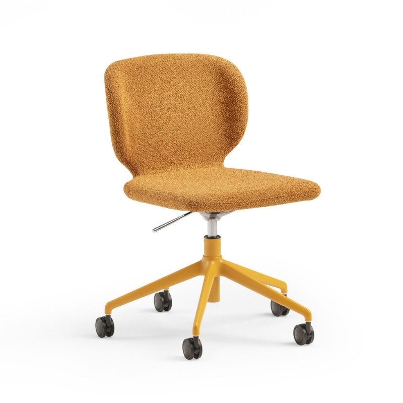 Chaise de bureau WRAP.1 en tissu - MIDJ