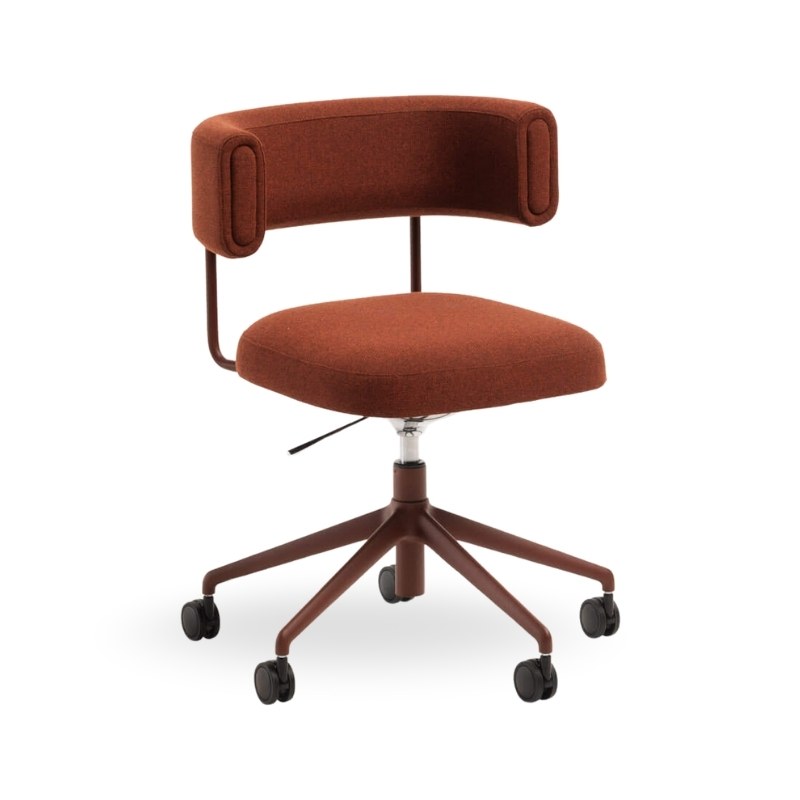 Fauteuil de bureau AMELIE en tissu - MIDJ