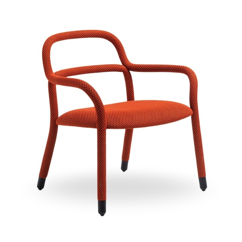 Fauteuil lounge PIPPI entièrement habillé - MIDJ