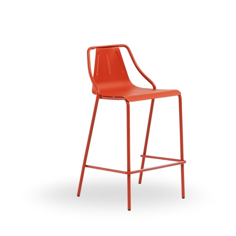 Tabouret OLA en métal - MIDJ