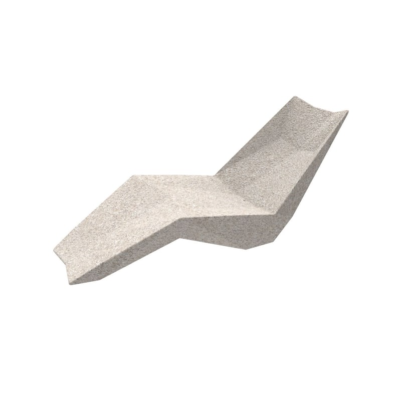 Bain de soleil design FAZ - écru granit