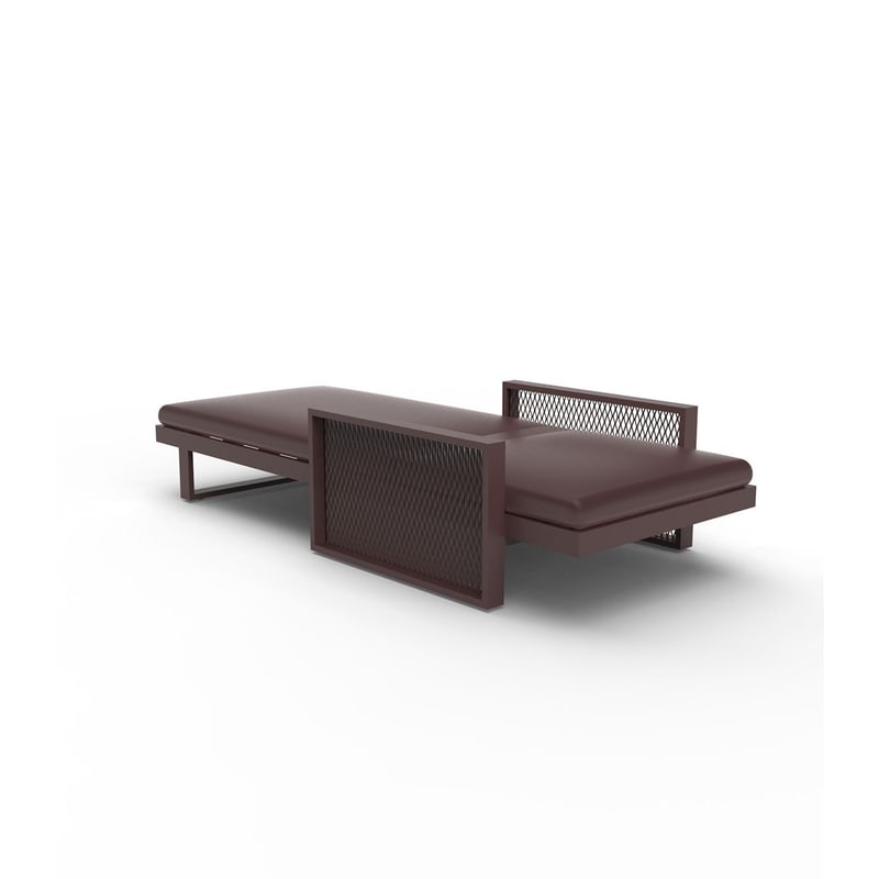 Bain de soleil design THE FACTORY - grenat