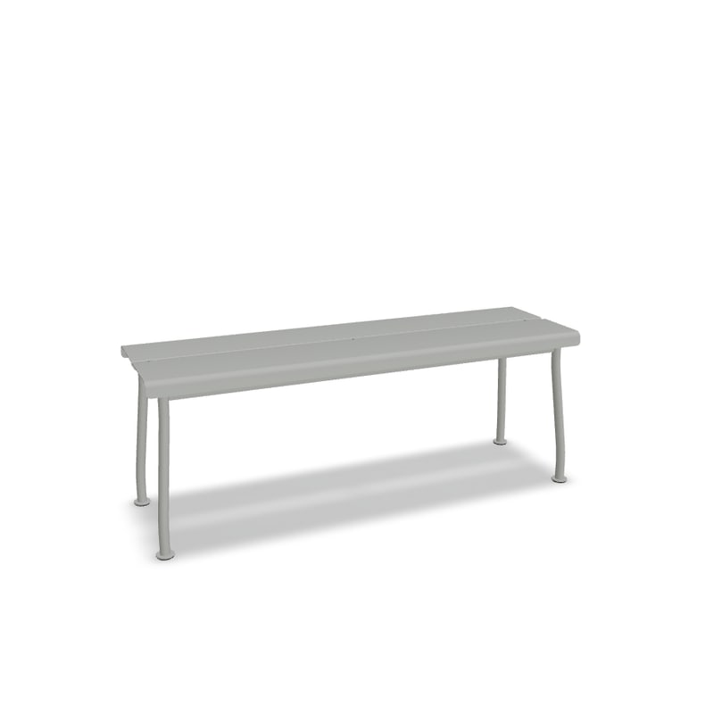 Banc d'extérieur FLANER - gris clair