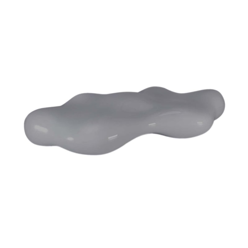 Banc design finition laqué LAVA - gris