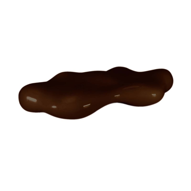 Banc design finition laqué LAVA - marron