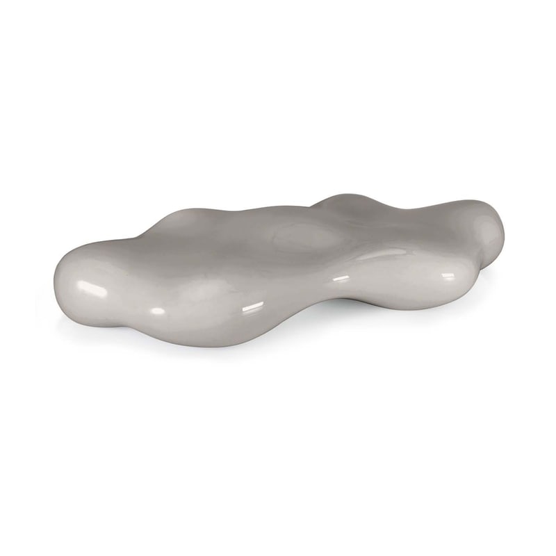 Banc design finition laqué LAVA - tortora