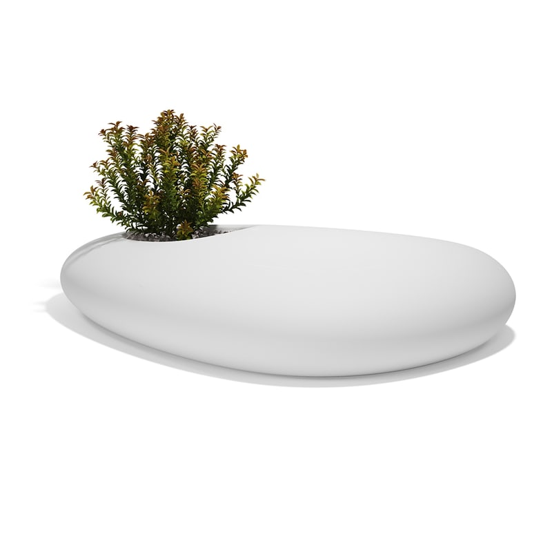 Banc STONE BENCH - blanc