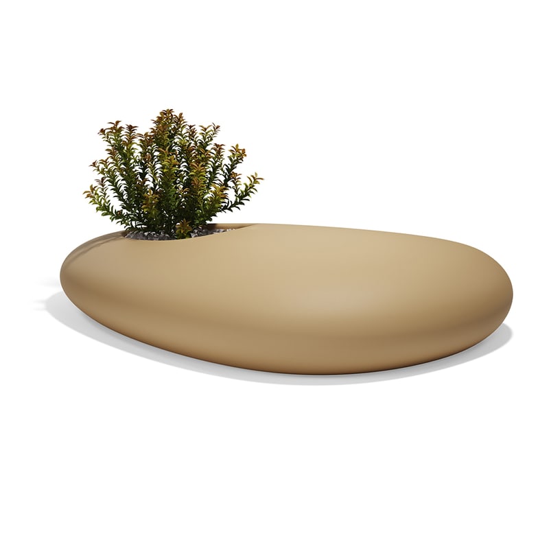 Banc STONE BENCH - camel