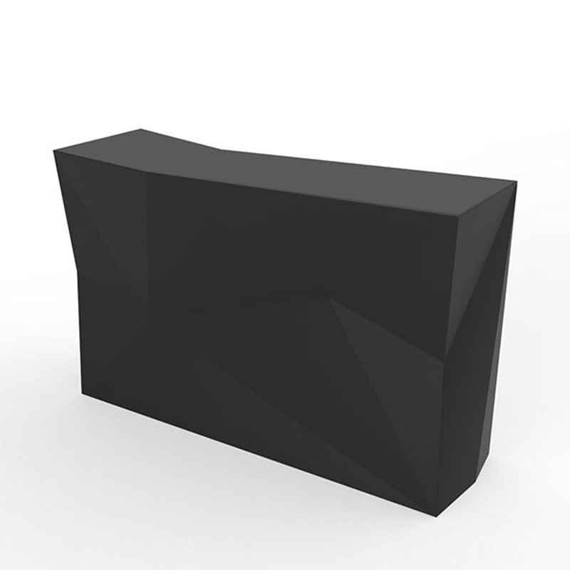 Bar design droit in & out FAZ - noir
