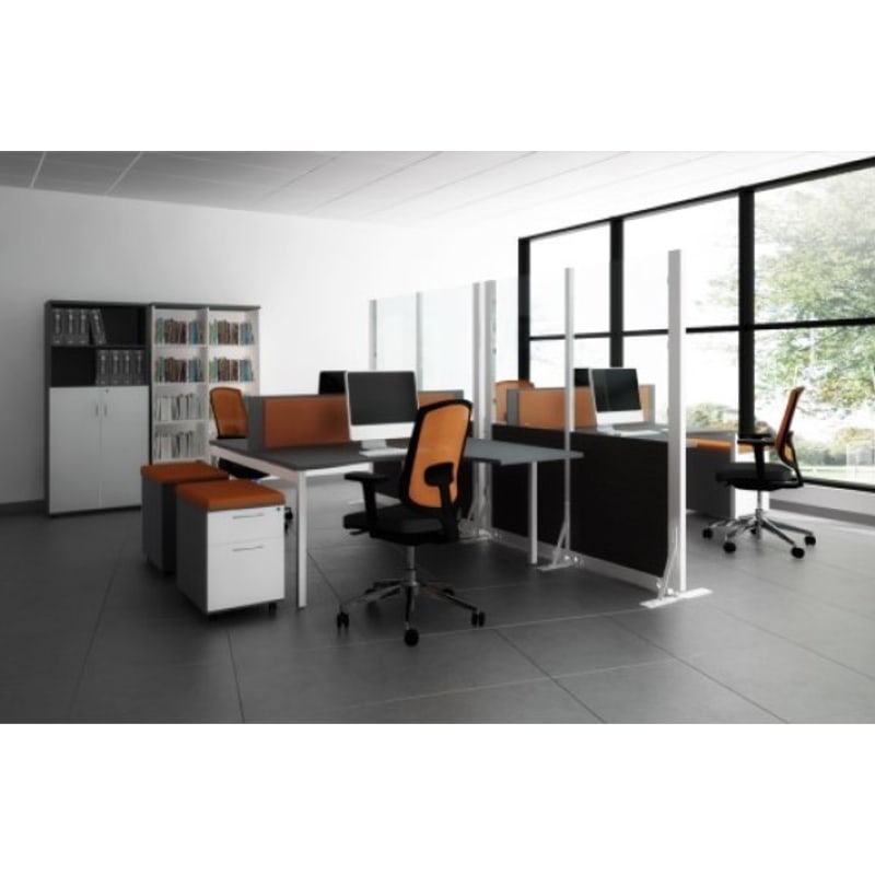 Bureau compact avec retour 2 postes OGI Y