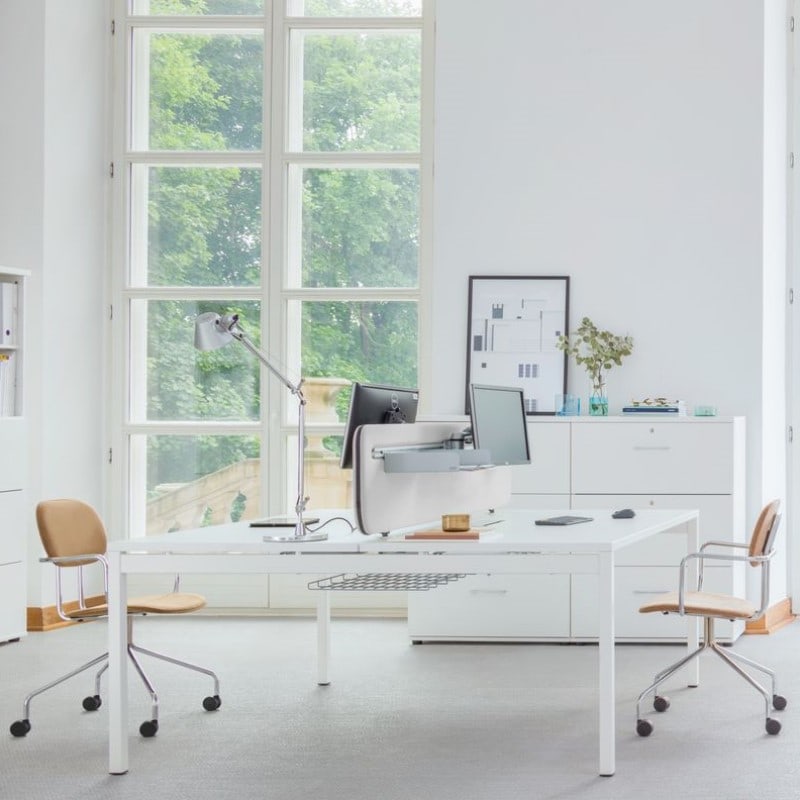 Bureau en bench 2 postes OGI Y - MDD