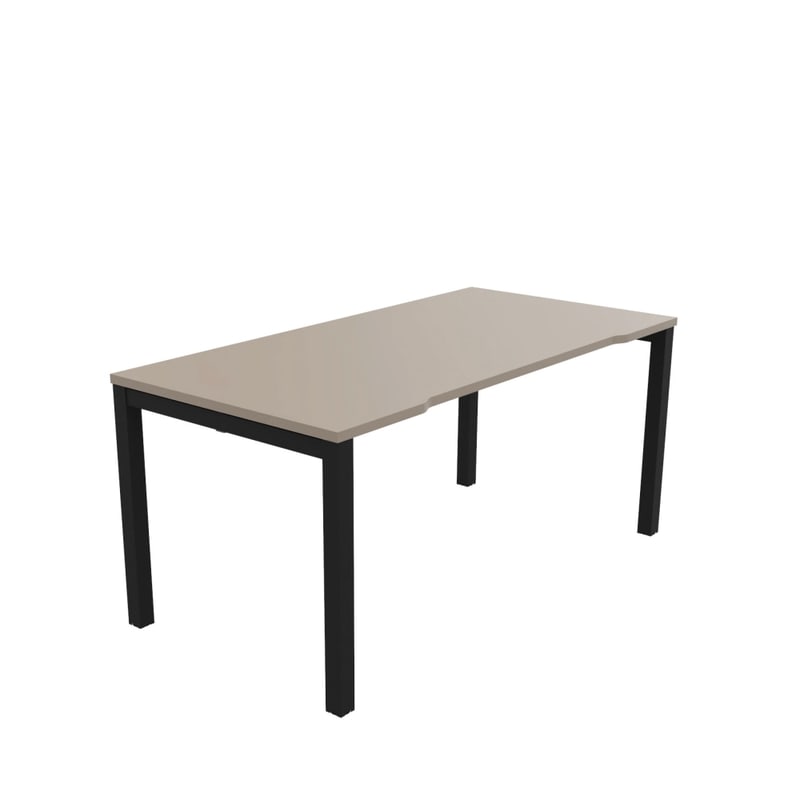 Bureau individuel avec échancrure ASTROLITE