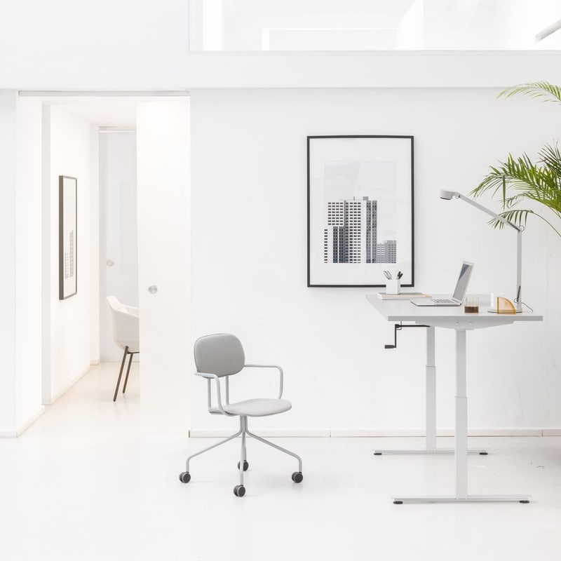 Bureau réglable à manivelle OGI DRIVE MDD