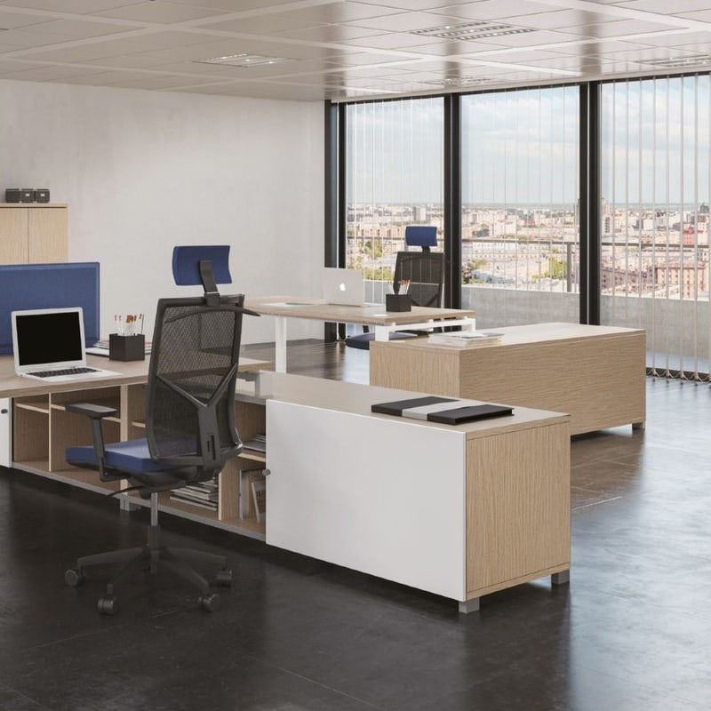 Bureau sur meuble retour ASTRO