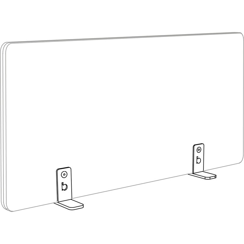 Séparateur latéral mélaminé à poser BEWALL