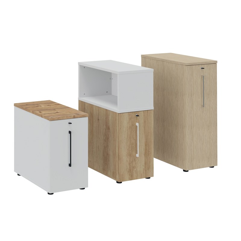 Duo de caissons tower OPTIMAX Evo avec top commun