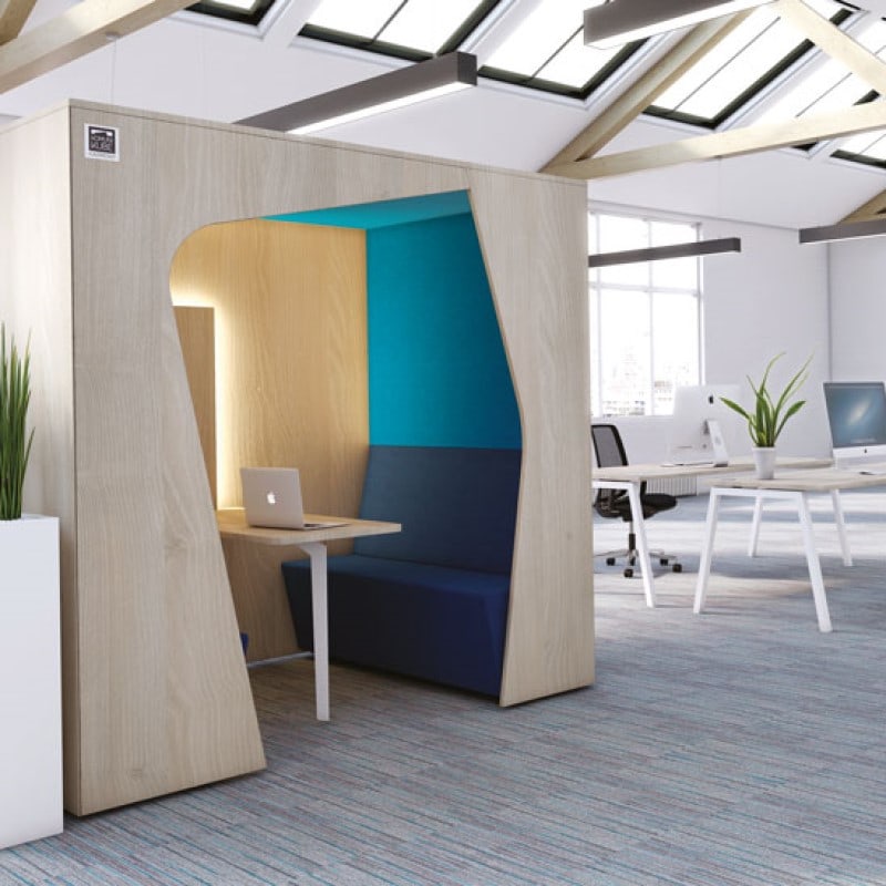 Cabine acoustique 4 places KOMUNIKUBE