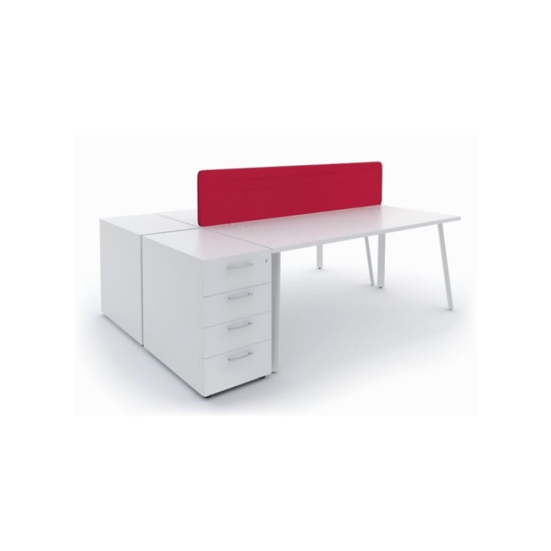 Caisson fixe 4 tiroirs STANDARD MDD