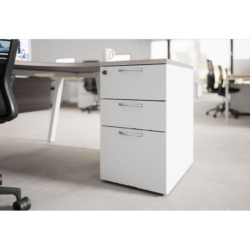 Caisson hauteur bureau COMFORT 3 tiroirs