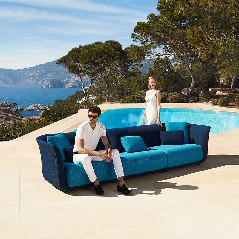 Canapé 3 places in&out design SUAVE VONDOM