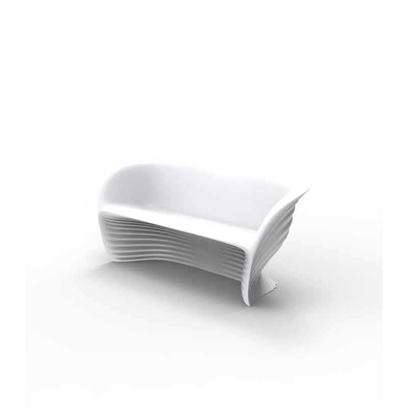 Canapé design in & out BIOPHILIA - blanc