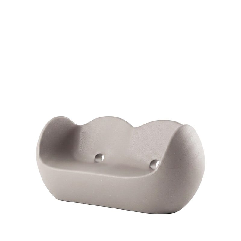Canapé design in & out BLOSSY - blanc brume