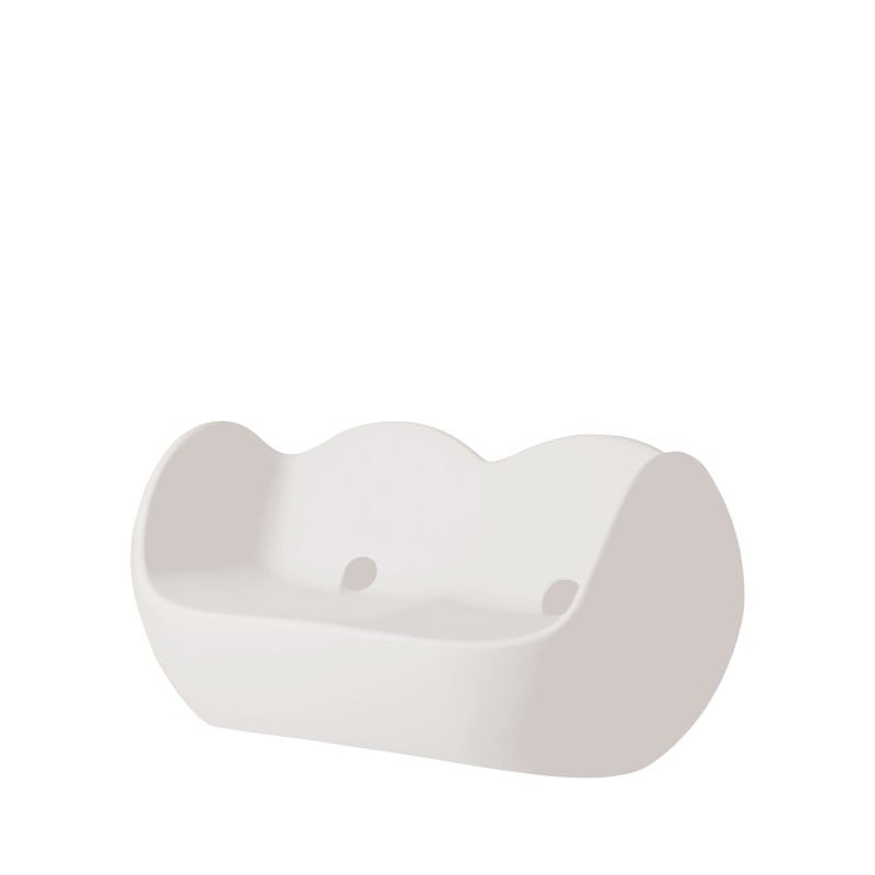 Canapé design in & out BLOSSY - blanc