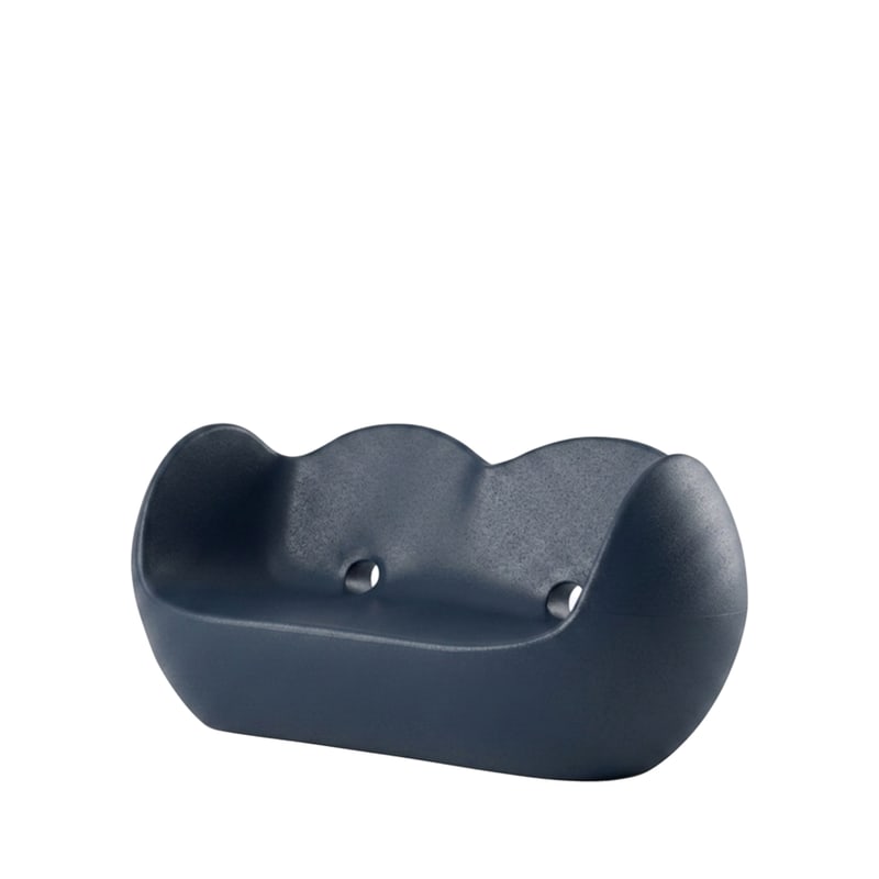 Canapé design in & out BLOSSY - bleu profond