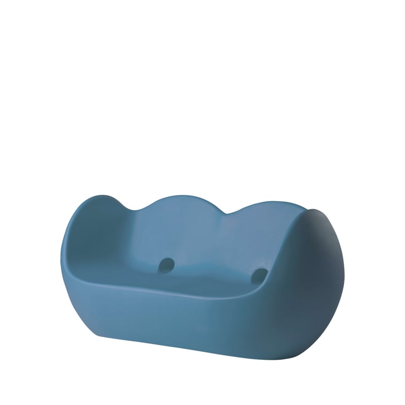 Canapé design in & out BLOSSY - bleu